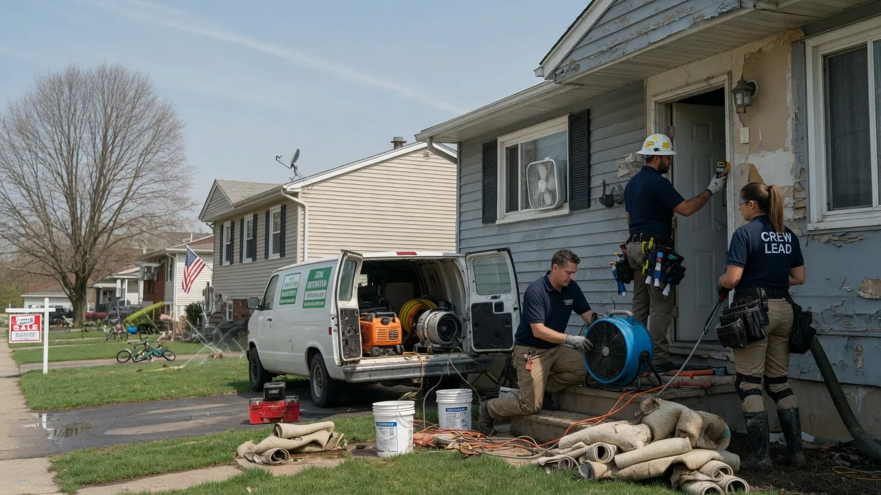 Flood Cleanup in Amberg, WI near me